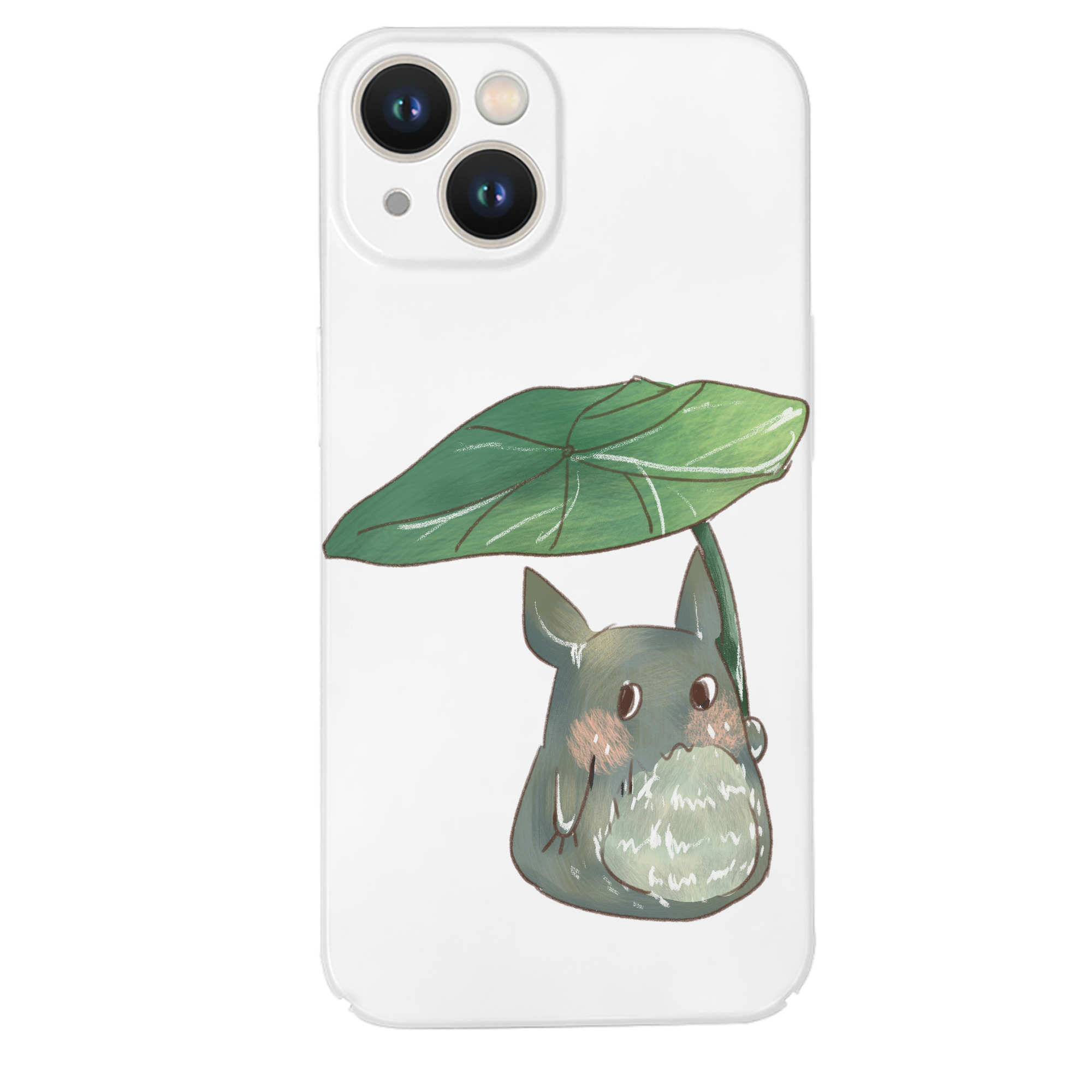 （画像用） となりのトトロ 草壁メイ 草壁サツキ My Neighbor Totoro Satsuki Kusakabe Mei Kusakabe 【iPhone 14シリーズ対応】ハードケース